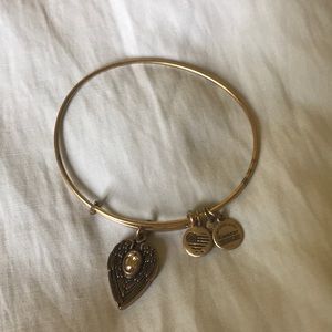 Gold Alex and Ani Bangle